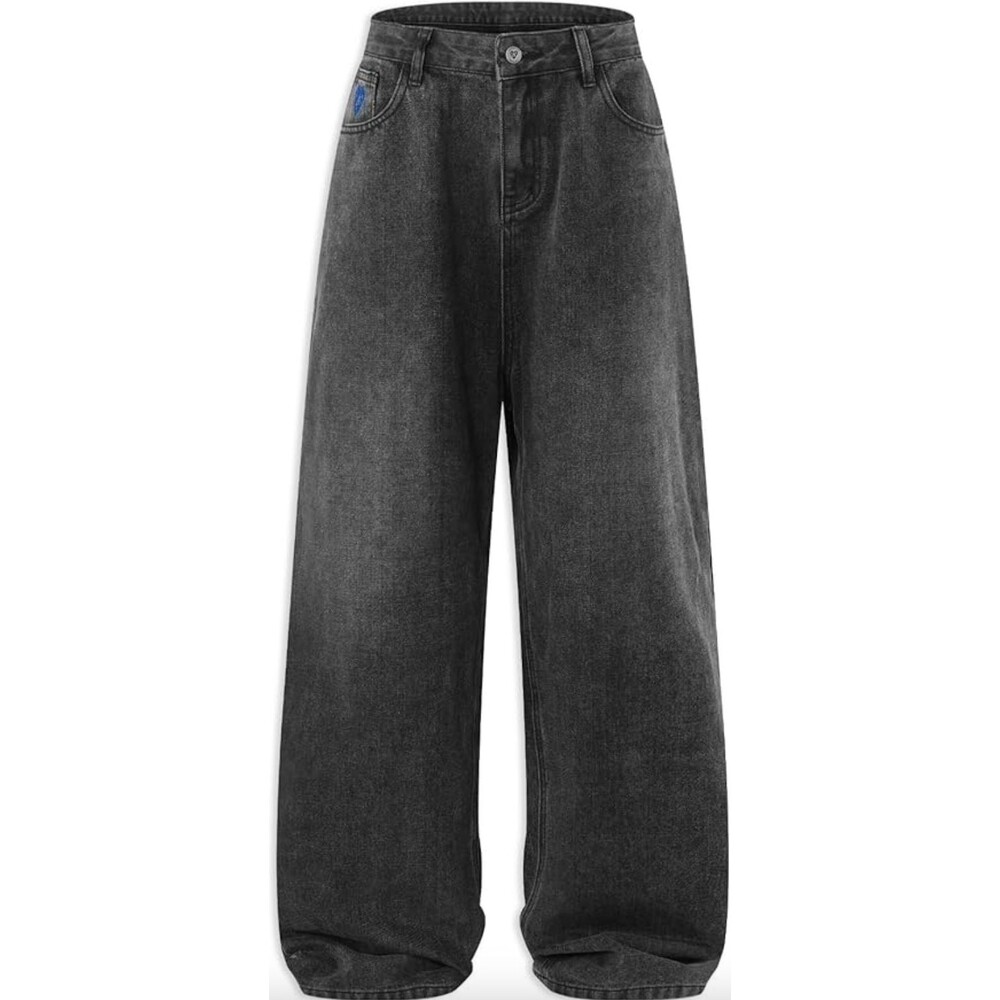 Aelfric Eden Baggy Jeans Women's Size 30 Washed Black Relaxed Wide Leg NWT